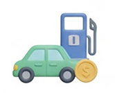 차량유지비 플래너 아이콘